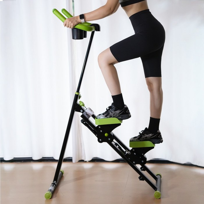 오마이가 천국의 계단 운동기구 가정용 스텝퍼, 블랙