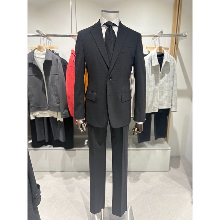 지이크 [] 26 S/S 봄 여름 가을용 다크 그레이 스판 정장 (PM2088) 3011371