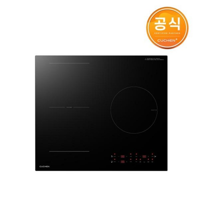 쿠첸 3구 IH FLEX 라이트 인덕션 전기레인지 CIRPB331TOB2 자가설치