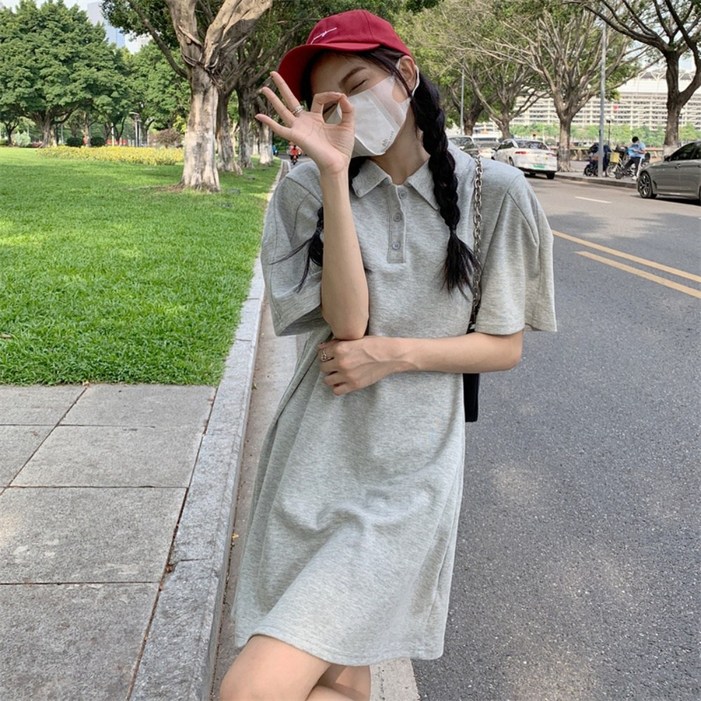 퍼스널유 데일리 카라 여름원피스 2컬러
