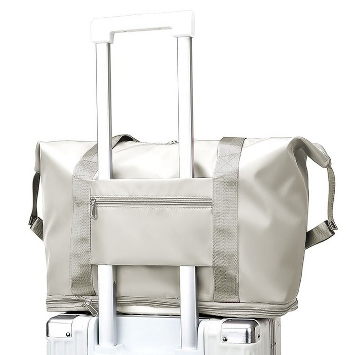 트래블 여행용 3단 변신 대용량 캐리어 결합 보스턴백