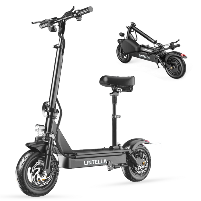 린텔라 전동킥보드 접이식 10인치 좌식 전기 퀵보드 배달 초경량 출퇴근 폴딩 고출력 스쿠터