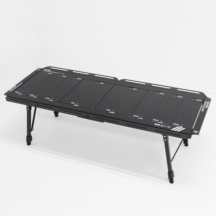 데이어 TLK IGT테이블 접이식 폴딩 경량 캠핑 테이블, 블랙