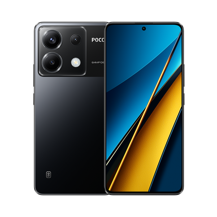 월드 프리미어 POCO X6 5G 스마트폰 글로벌 버전 Snapdragon 7s Gen 2 NFC 120Hz 플로우 아몰레드 디스플레이 64MP 카메라 OIS 67W, 블랙, 256GB 월드 프리미어 POCO X6 5G 스마트폰 글로벌 버전 Snapdragon 7s Gen 2 NFC 120Hz 플로우 아몰레드 디스플레이 64MP 카메라 OIS 67W, 블랙, 256GB