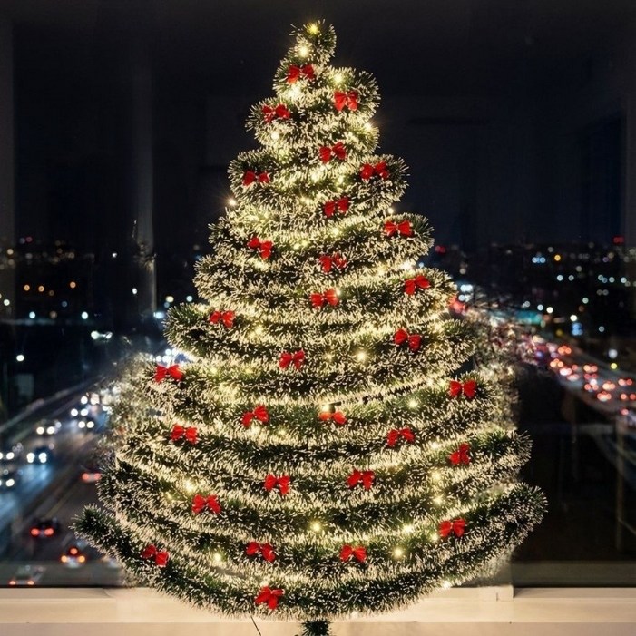 다또네 크리스마스트리 장식 소품 모루 오너먼트 파티소품