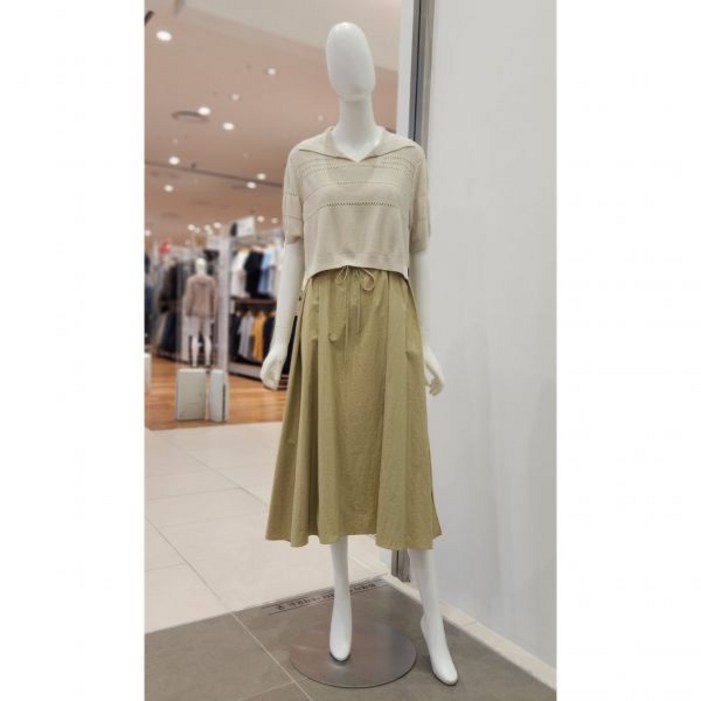 백화점 코인코즈 니트 레이어드 플레어원피스 DW4MO316 아울렛