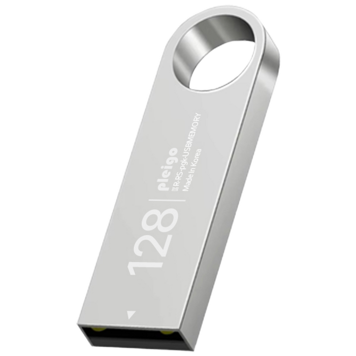 플레이고 P52 메탈 USB메모리 4GB128GB 레이저 각인 무료, 1개, 128GB