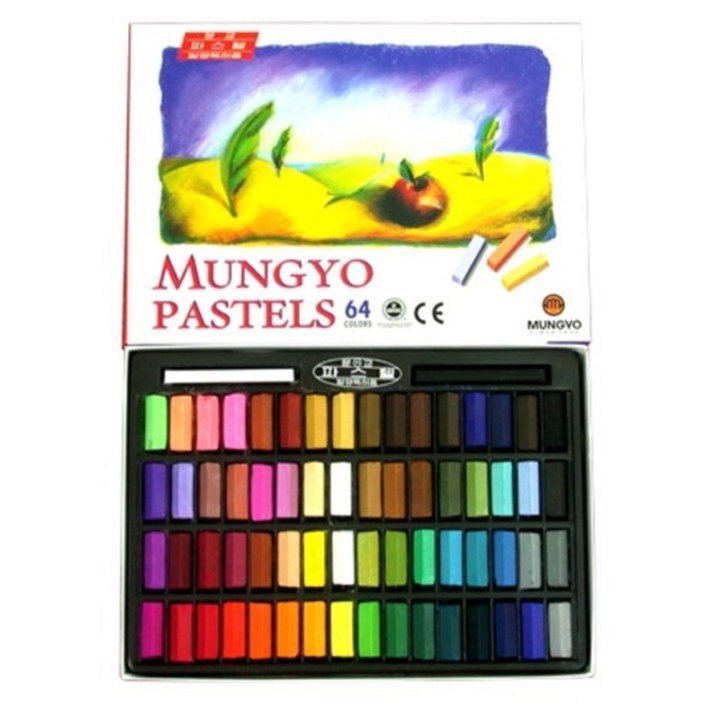 문교 사각파스텔