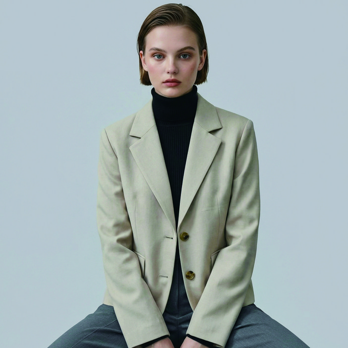 온앤온 여성용 테일러드 투버튼 셋업자켓