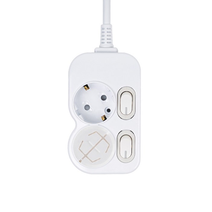 에코파워탭 에코파워탭 LED 개별 절전 멀티탭 2구