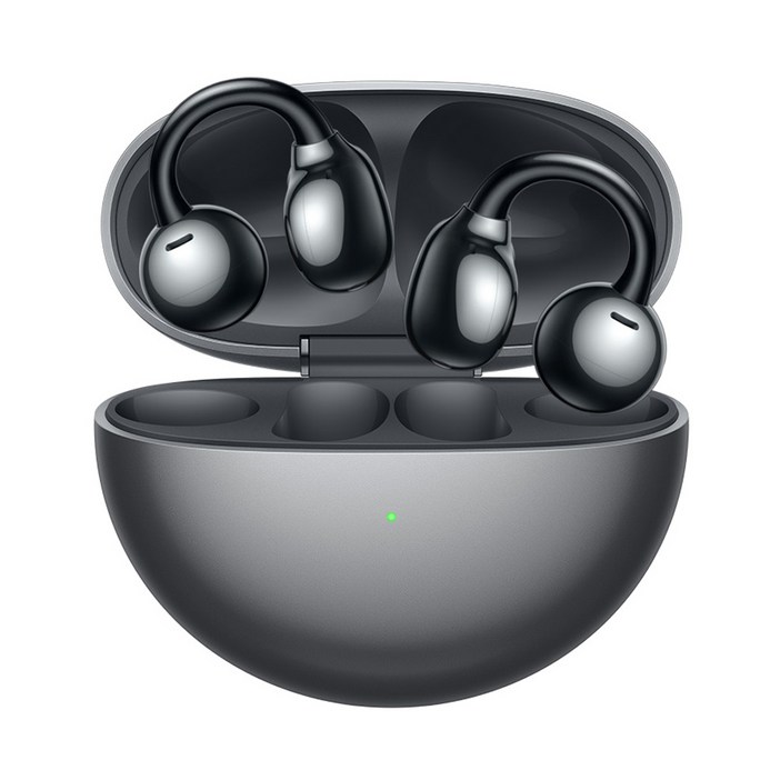 화웨이 FreeClip 블루투스 오픈형 이어폰, T0017, 블랙