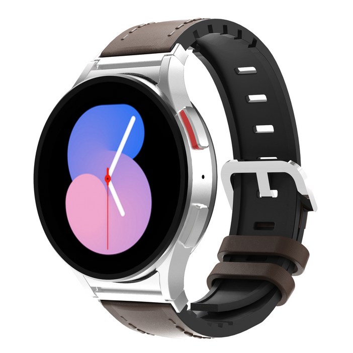 아이엠듀 갤럭시워치 호환 가죽 메탈러그 커브형 스트랩 20mm