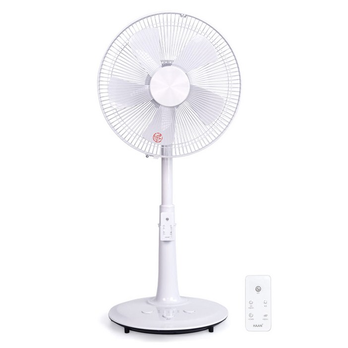 한경희생활과학 초미풍 발터치 리모컨 선풍기 화이트 HEF5210C