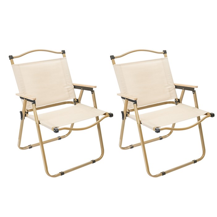 코멧 아웃도어 우드 폴딩 캠핑 로우체어