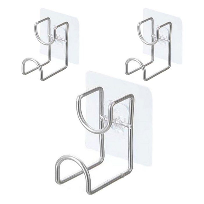 리빙홈디테일 홈 다용도 세면대 접착 걸이