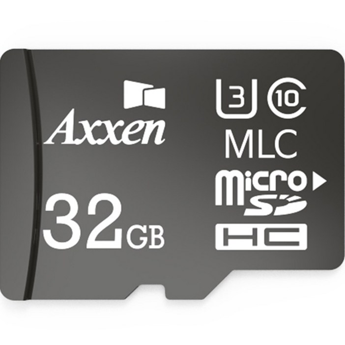 액센 마이크로 SD 메모리카드 MLC U3 Class10, 32GB, 1개 액센 마이크로 SD 메모리카드 MLC U3 Class10, 32GB, 1개