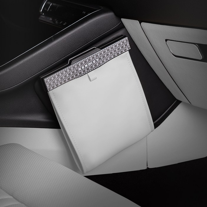 벤딕트 2세대 LED 쓰레기통 앞좌석용  봉투 세트, 샌드베이지, 1세트