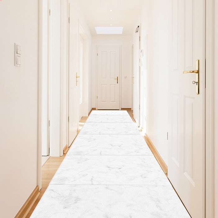 디팡 펫 플레이 매트 70폭, 마블 화이트, 1개