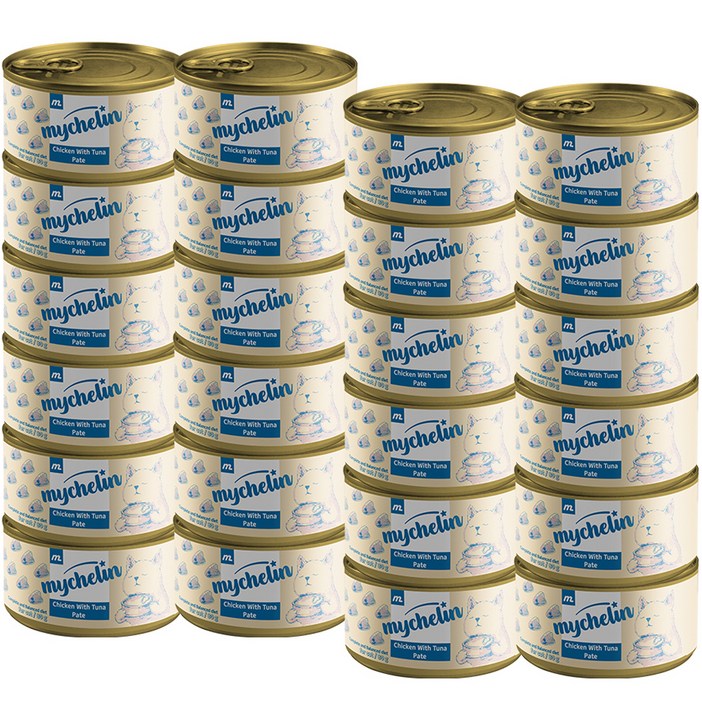 마이베프 전연령용 마이슐랭 고양이 참치 파테 습식캔