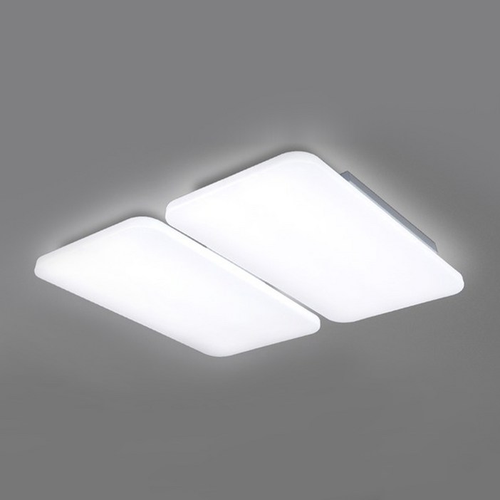 멜리빙 LED 삼성칩 에어 거실4등 조명 120W, 화이트 주광색