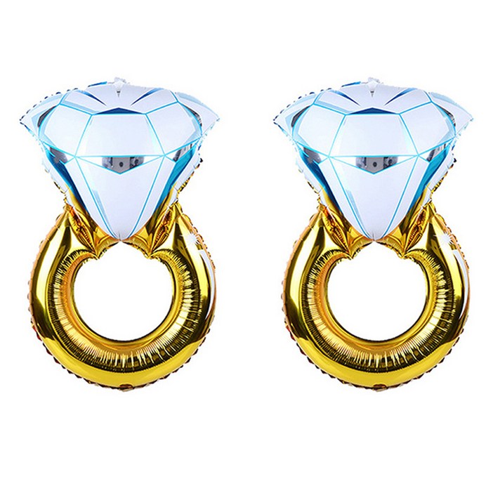 니나마켓  다이아몬드 반지 풍선