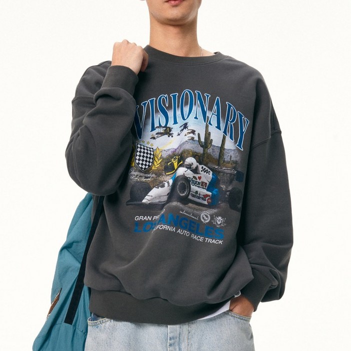 비전스트릿웨어 Racing Crewneck 맨투맨 VS2301CR06