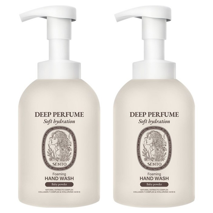 센토 딥퍼퓸 포밍 핸드워시 베이비파우더향