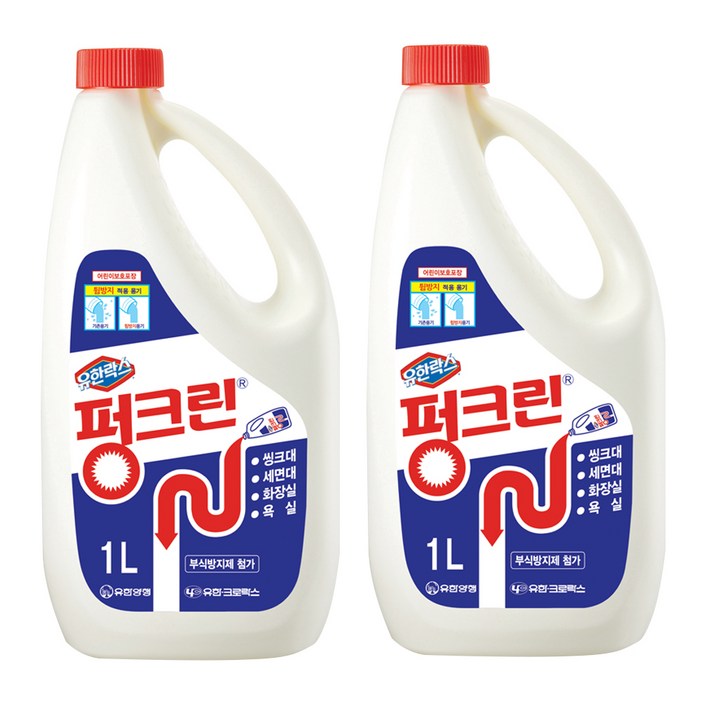 유한락스 펑크린 배수구세정제
