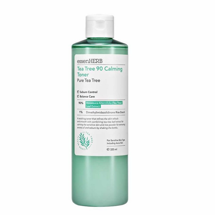 에센허브 티트리 90 카밍 토너, 320ml, 1개