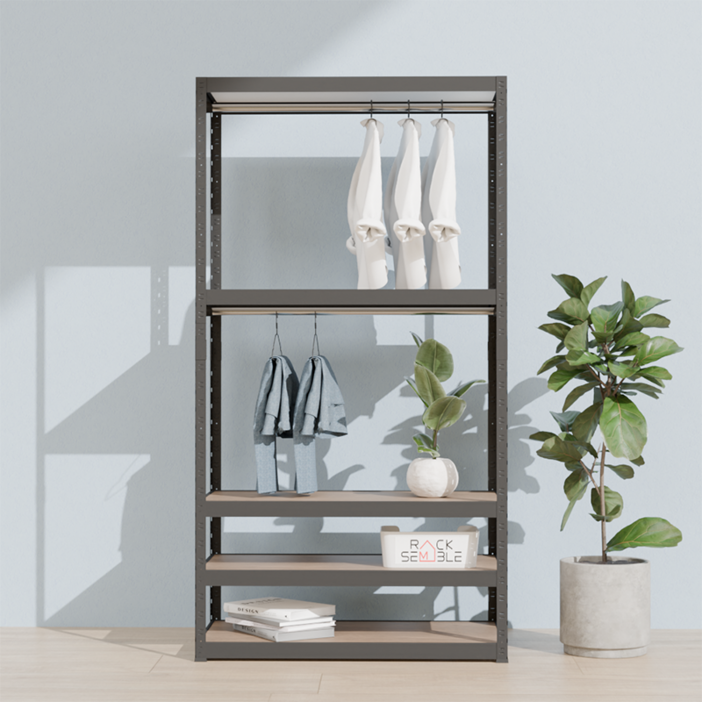 랙셈블 5단 2행거, 블랙