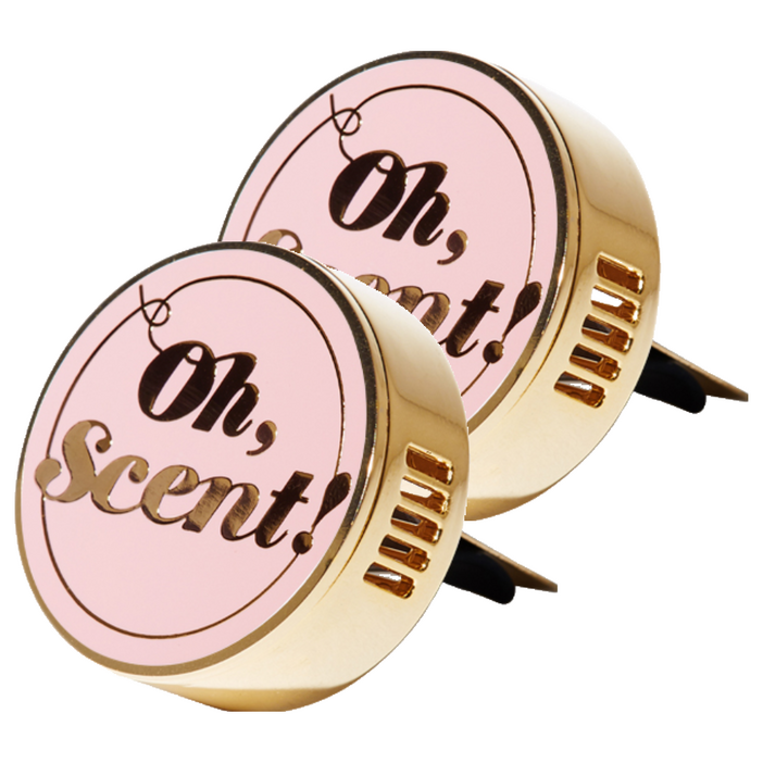 오센트 러브 차량용 방향제 본품 핑크, 2개, 러브