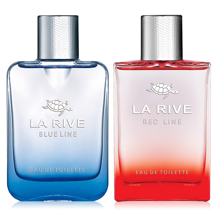 [공식수입] 라리브 남자향수 베스트픽 2종(블루라인+레드라인), 180ml, 90ml