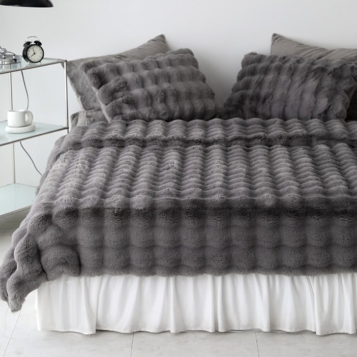 베이직톤 버니버니 극세사 차렵이불 세트