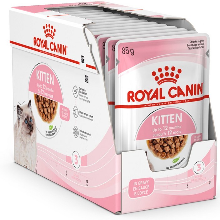 로얄캐닌 키튼 고양이 인스팅티브 습식사료