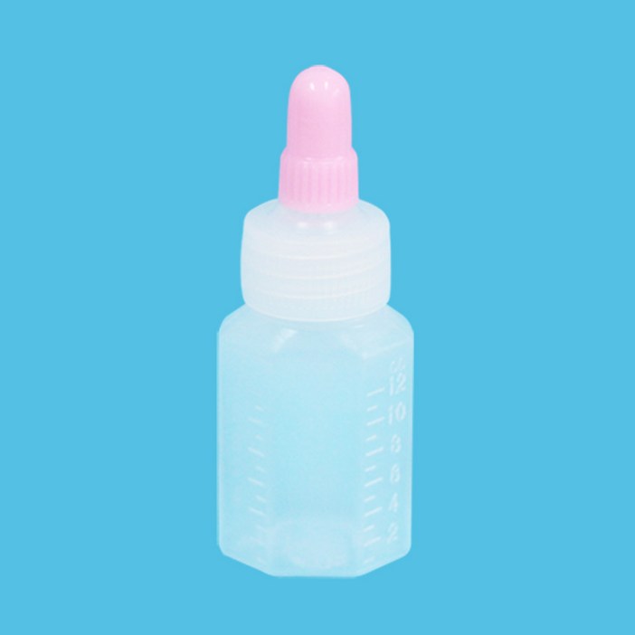 PE 불투명 말랑이 긴마개 투약병 12cc