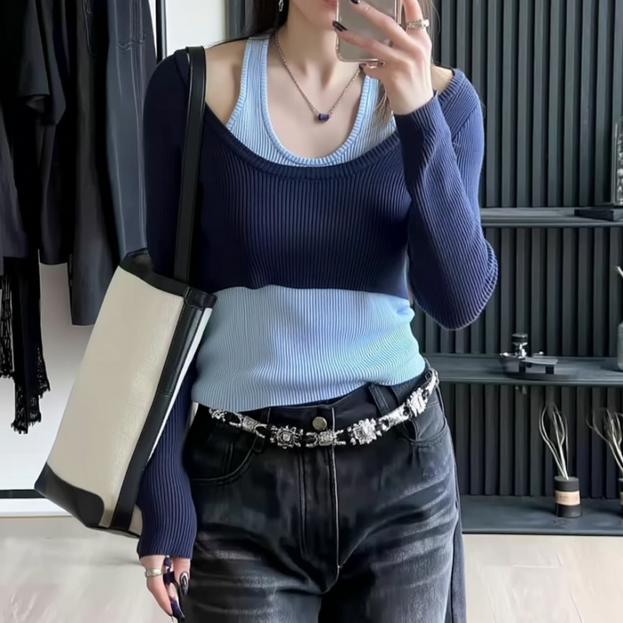 디온티 보헤미안 스타일 메탈 레트로 여성 빈티지 벨트