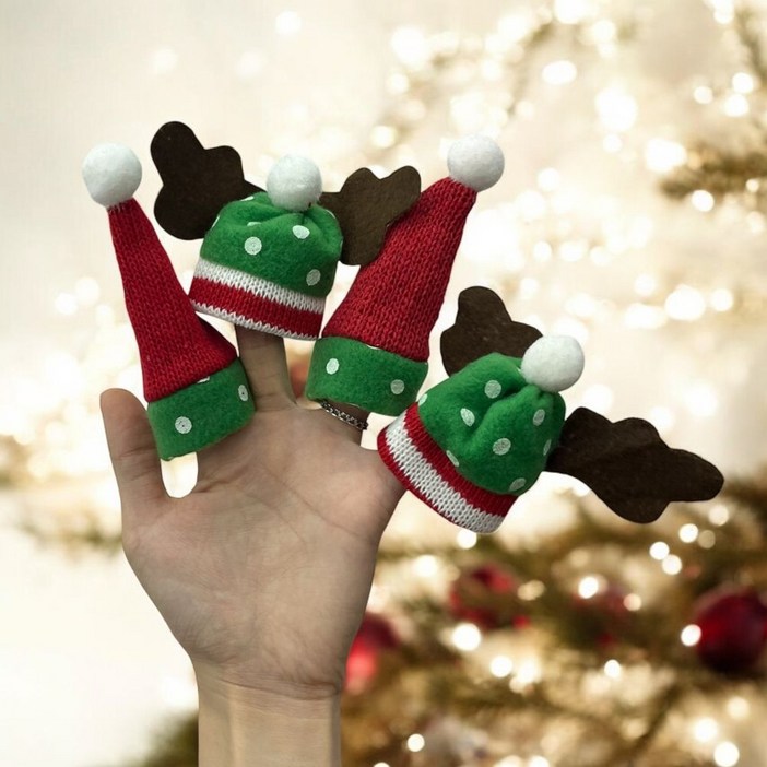 연말파티 장식소품 와인병덮개 와인커버 kon9184Lv