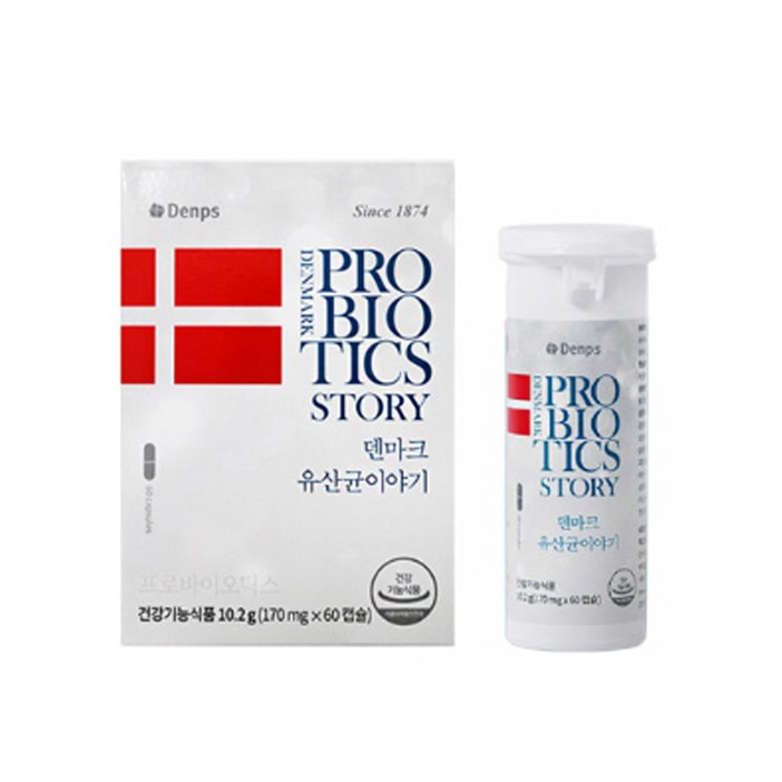 덴프스 덴마크 유산균이야기 프로 2개월 10.2g, 60정, 1개