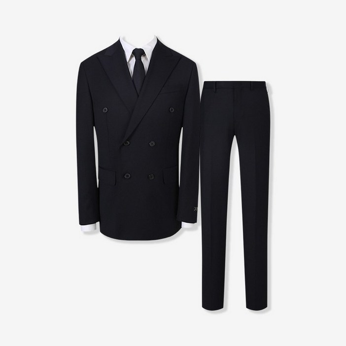 파렌하이트 스파이더 더블 브레스티드 수트 정장 세트 FIJAA2571FIPAA2471