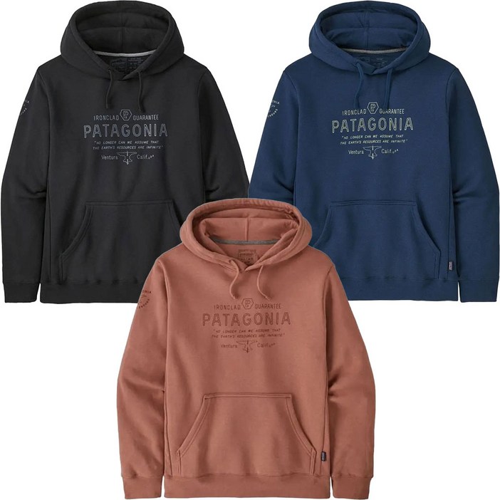 파타고니아 후드 포지 마크 커플티 업라이절 긴팔 후디 맨투맨 SY010