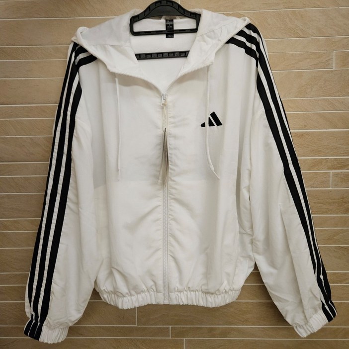 국내매장판 아디다스 여성바람막이 간절기 크롭아우터 자켓 오리지널 3 우븐 윈드브레이커