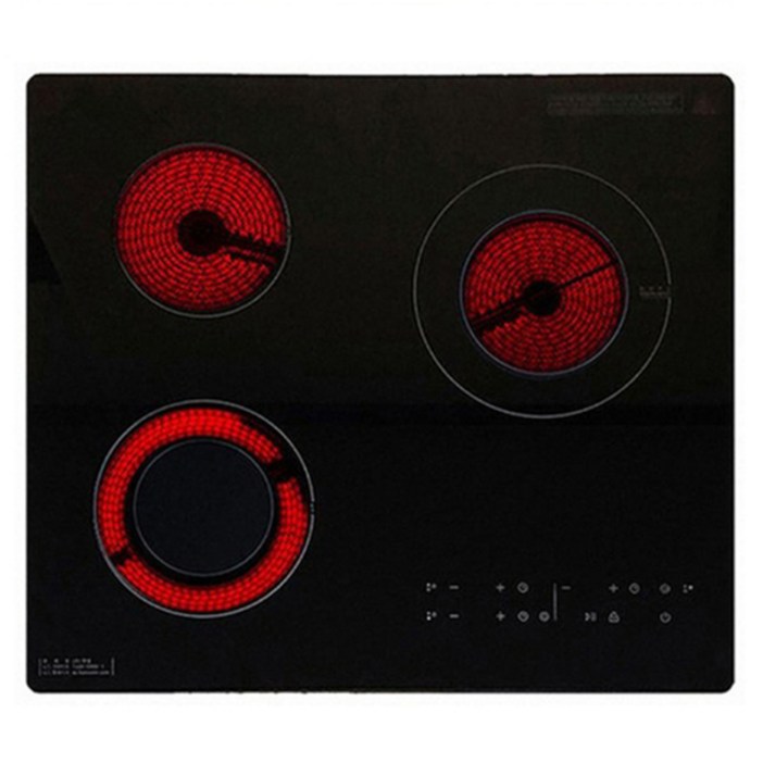 빌트인 하이라이트 전기레인지 3구 HSEC-E3000K 전기쿡탑 매립형