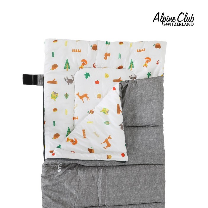 스위스알파인클럽 에보 주니어 캠핑 침낭 슬리핑 백