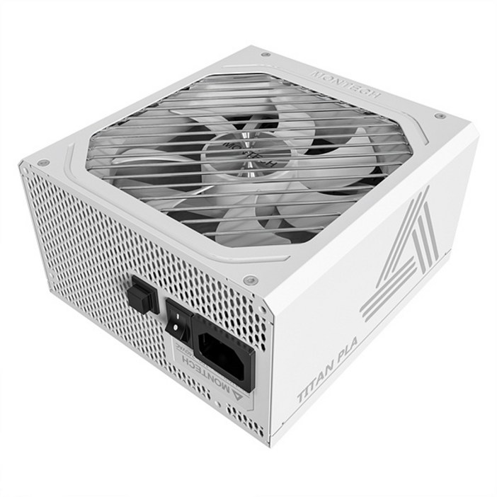 MONTECH TITAN PLA 80PLUS PLATINUM 풀모듈러 ATX3.1 화이트 1000W