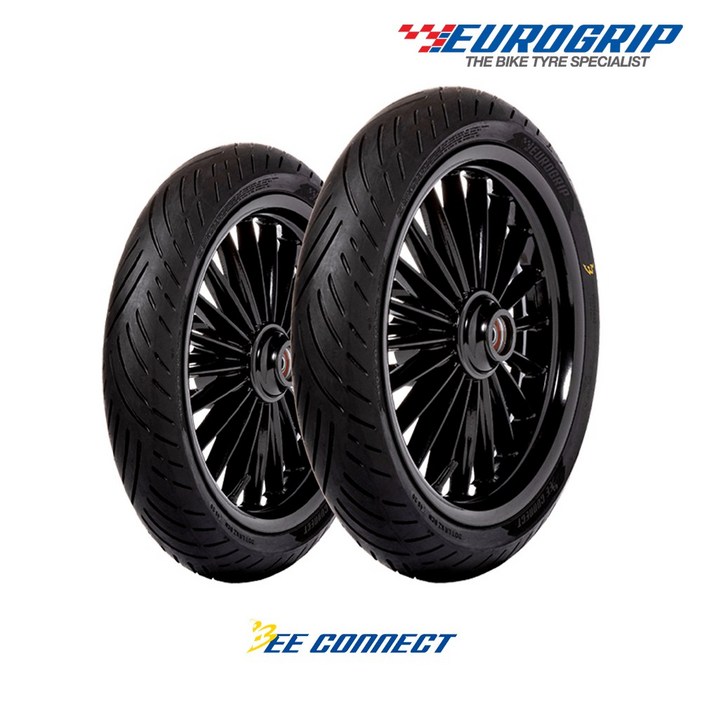 오토바이 타이어 유로그립 비커넥트 1407017 포르자350 XMAX 타이어 뒤