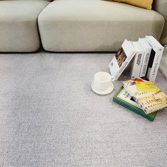 리빙플래너 멜랑 사계절 단모 워셔블 러그