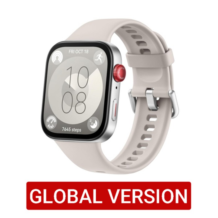 가성비 스마트워치 Huawei Watch Fit 3화웨이 워치 핏 3 스마트워치 글로벌 버전 1.82 인치 AMOLED 디스플레이 블루투스 통화 iOS 및 안드로이드 호환