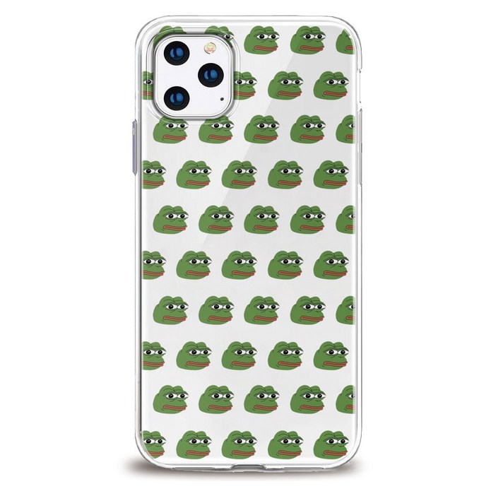 슬픈개구리 페페2 젤리 투명 케이스 전기종