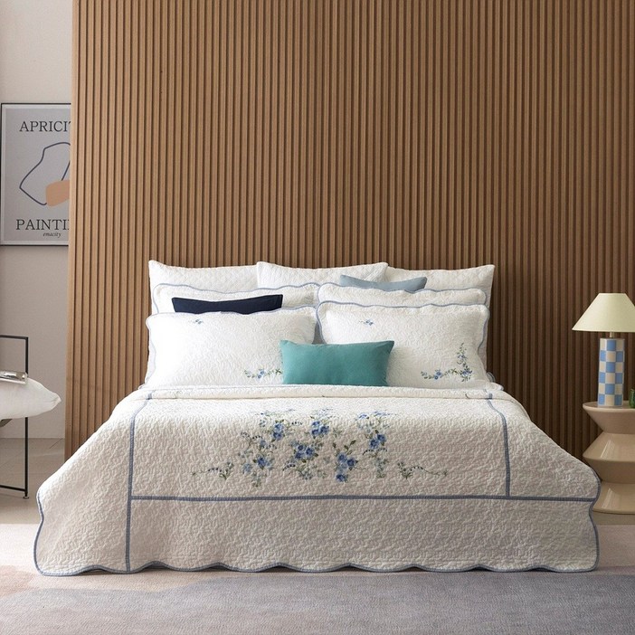 공식판매처 박술녀 순면 도톰광목 워싱 침구 이불세트 작품명 화담클래식 이불패드베개커버  빠른배송  선물추천  쾌속건조  사계절침구  부모님선물  예단혼수