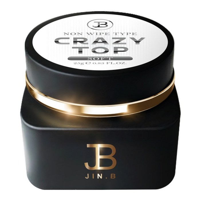 진비 논와이프 오버레이 크레이지 탑 젤, 소프트, 40g, 1개